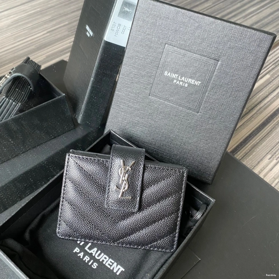 Repzbay REP BUSINESS YSL CARD CASE MONOGRAM 0820